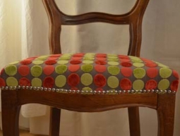 Chaise restaurée